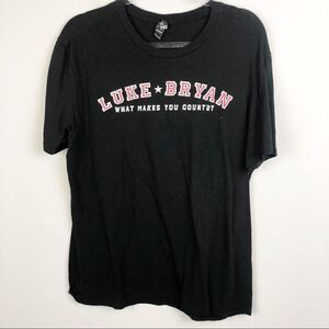 LUKE BRYAN | What Makes You Country Concert Band Tee Large